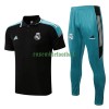 Real Madrid Polo d'Entraînement 22-23 Bleu Noir Pour Homme